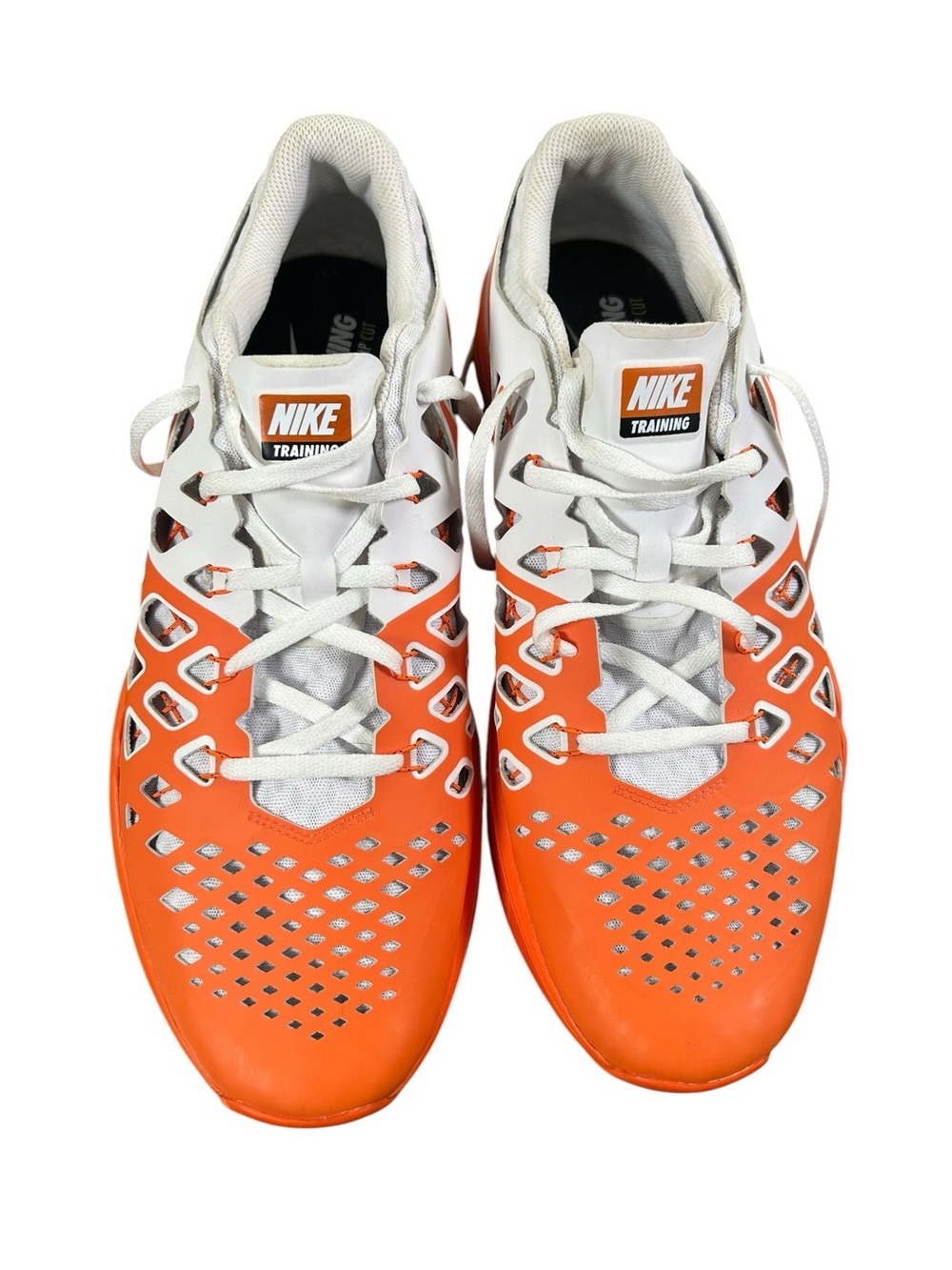 NIKE Train Speed 4 Total Orange White Training Shoes Sneakers Men’s Size 14